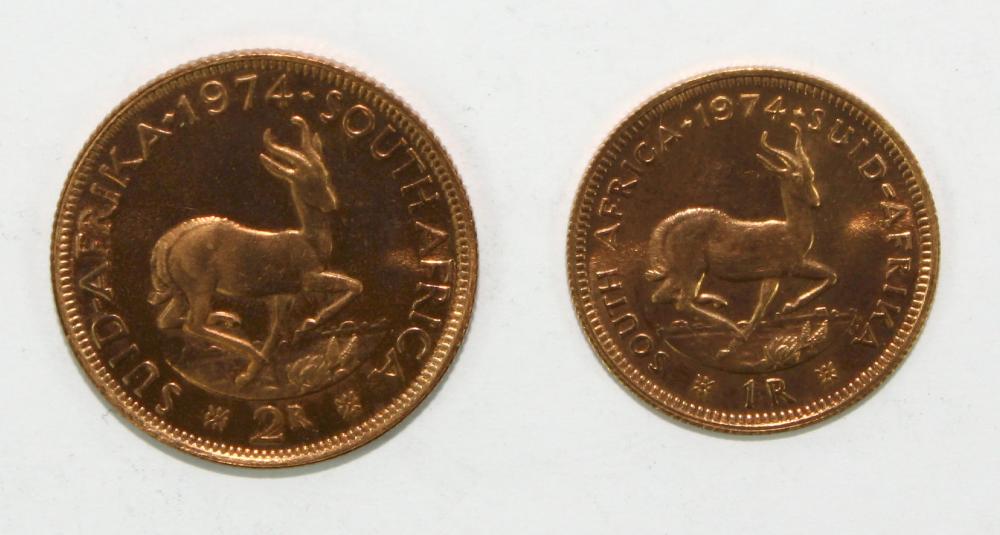South Africa 1974 Gold (0.9... image