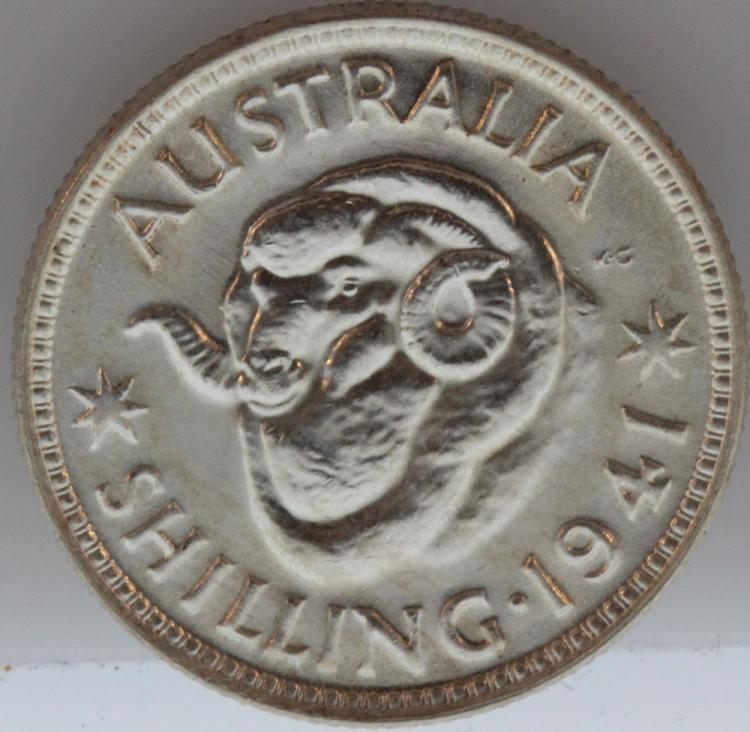 Australia 1941 Shilling, Br... image