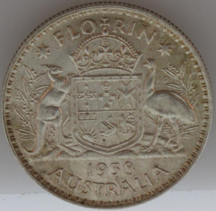 Australia 1938 Florin, Unci... image
