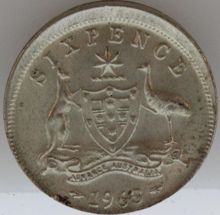 Australia 1963 'Error' Sixp... image