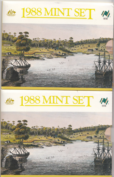 Australia 1988 Mint Sets, U... image