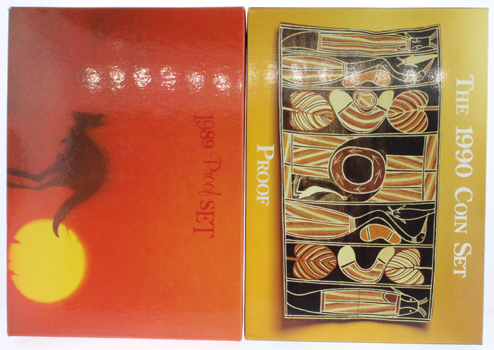 Australia 1989 & 1990 Proof... image