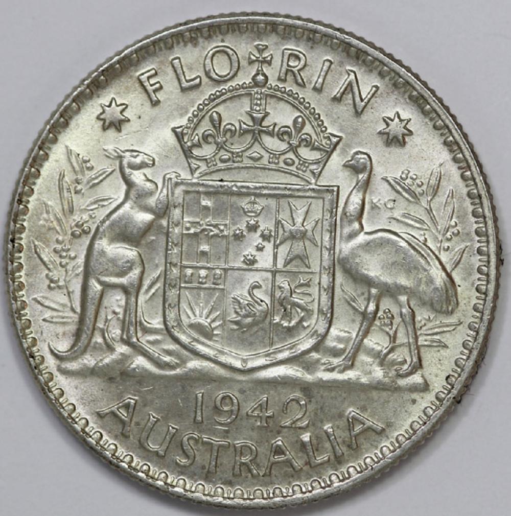 Australia. 1942 Florin, Cho... image