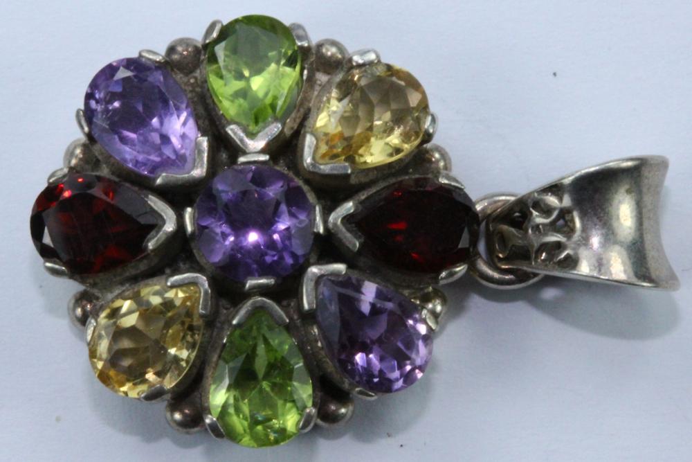 Sterling (925) Silver Pear ... image