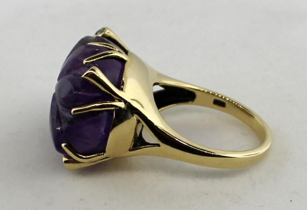 Exquisite Carved Amethyst R... image