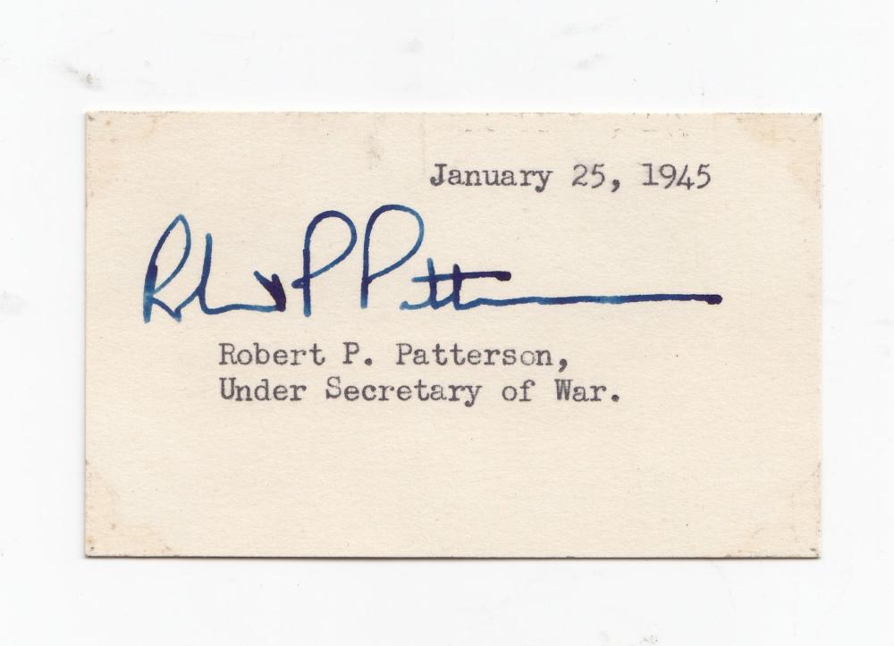 WWII U.S.A. Robert P(orter)... image