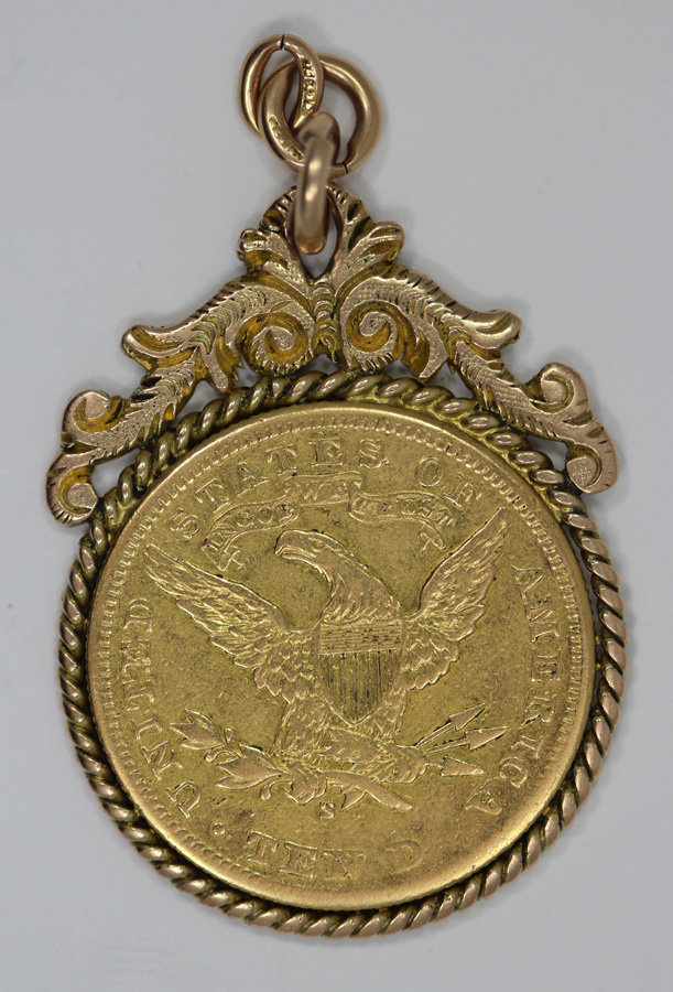 USA 1905 'S' $10 with attac... image