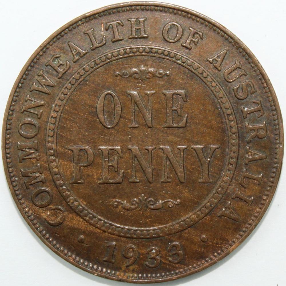 Australia 1933/2 'Overdate'... image