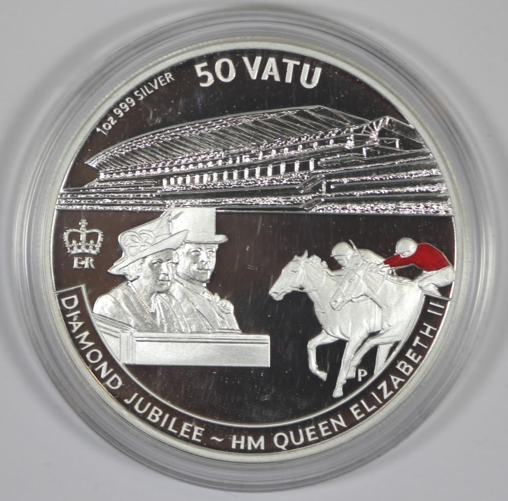 Vanuatu. 2001 'QEII Diamond... image