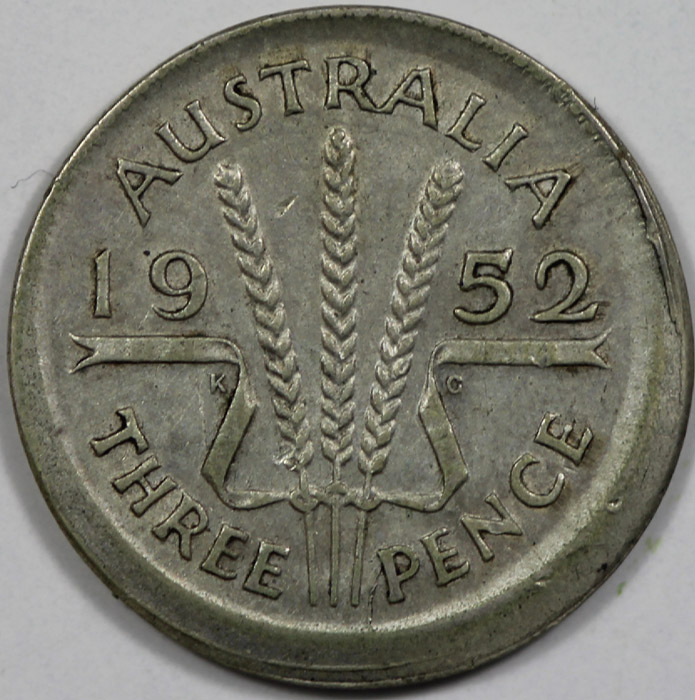 Australia 1952 'Error' 3d, ... image
