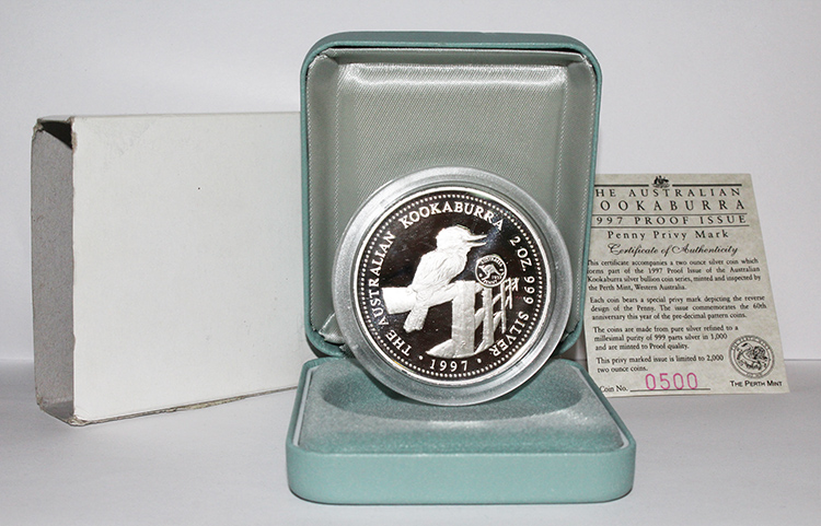 Australia 1997 Proof 'Kooka... image