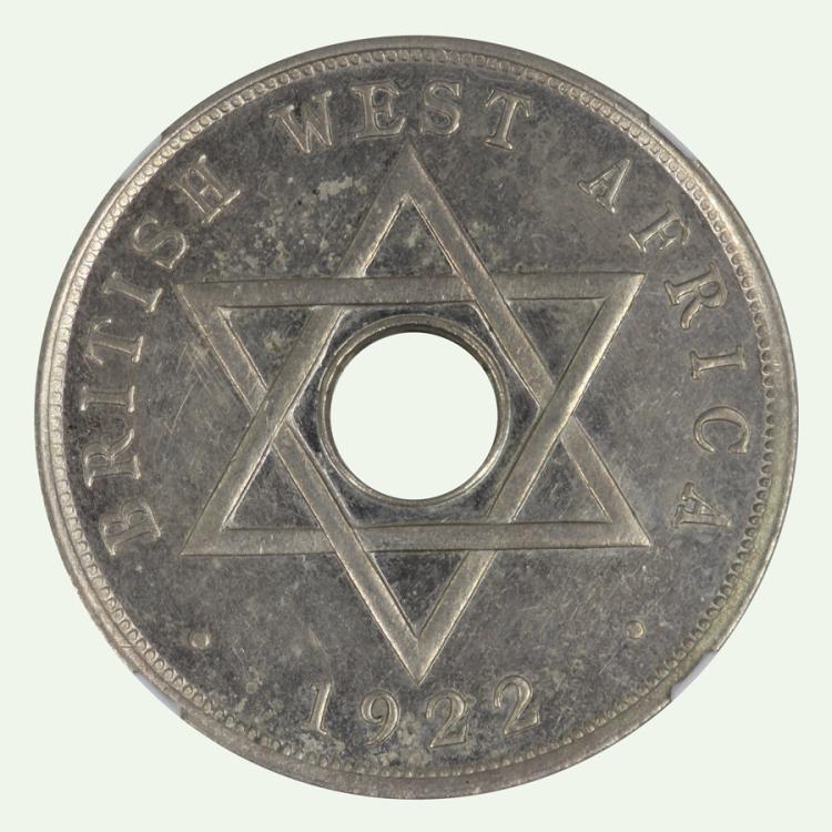 British West Africa 1922 KN... image