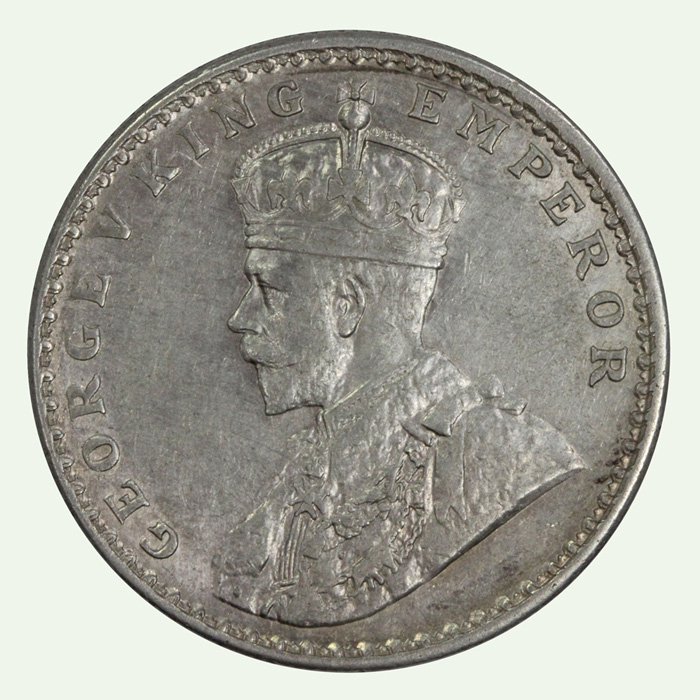 India 1911 'Pig' Rupee image