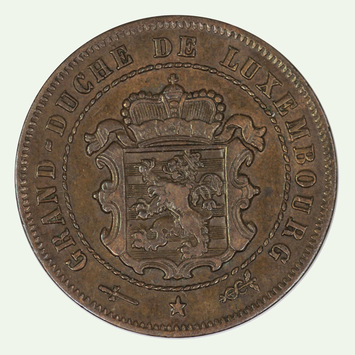Luxembourg 1870 2-1/2 Centimes image
