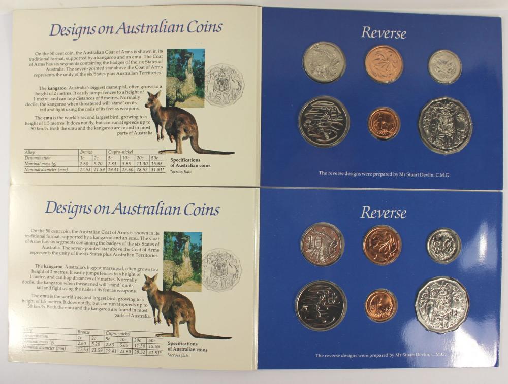 Australia 1984 Mint Sets, U... image