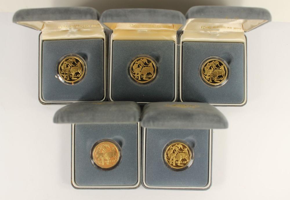 Australia 1984 Proof $1 Coi... image