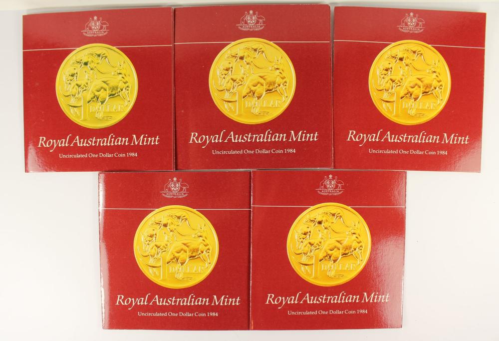 Australia 1984 $1 Carded Un... image