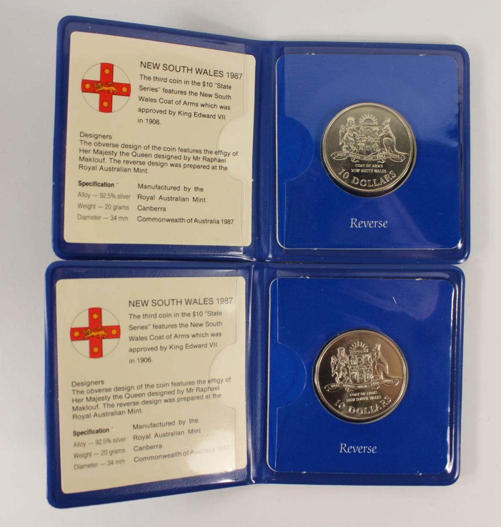 Australia 1987 'NSW' Silver... image