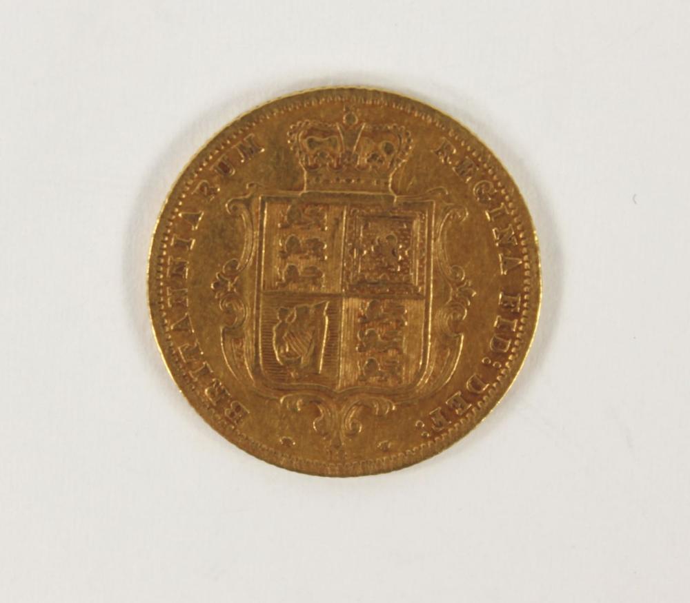 Great Britain 1874 Half Sov... image