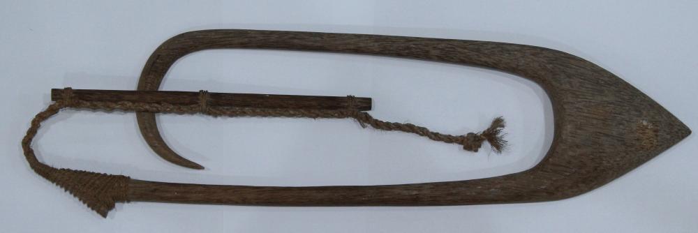 Palm Wood Shark Hook from M... image