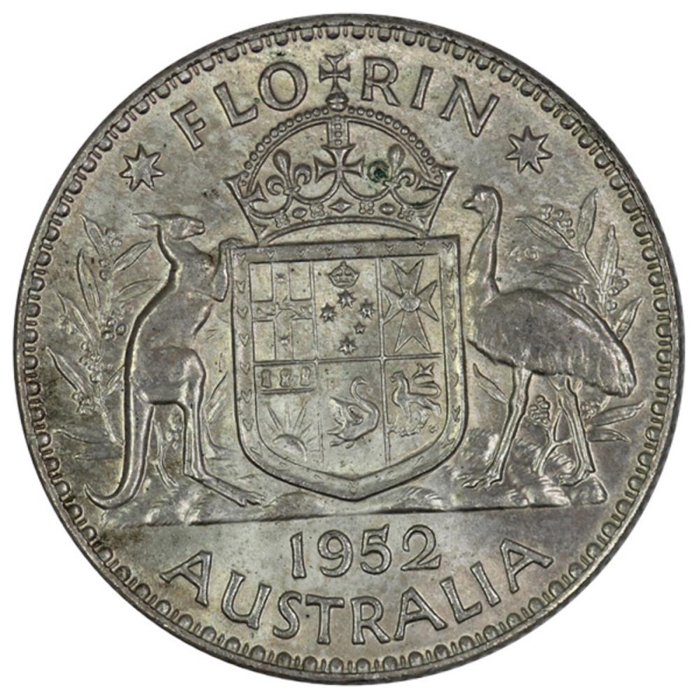 Australia. 1952 Florin, Cho... image