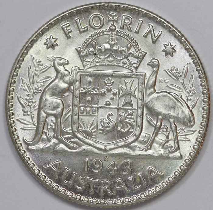 Australia 1943 S Florin, ne... image