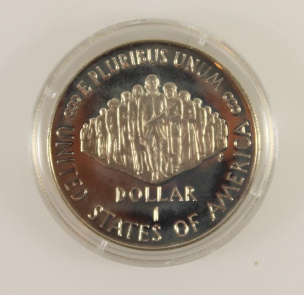 USA 1987 'Constitution Bicentennial' Silver Proof dollar (900) FDC