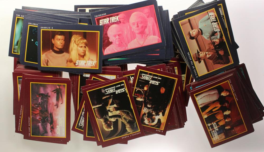 Star Trek 1991 '25th Anniversary Series 'Trading Cards Series 1 and 2 (310 cards)