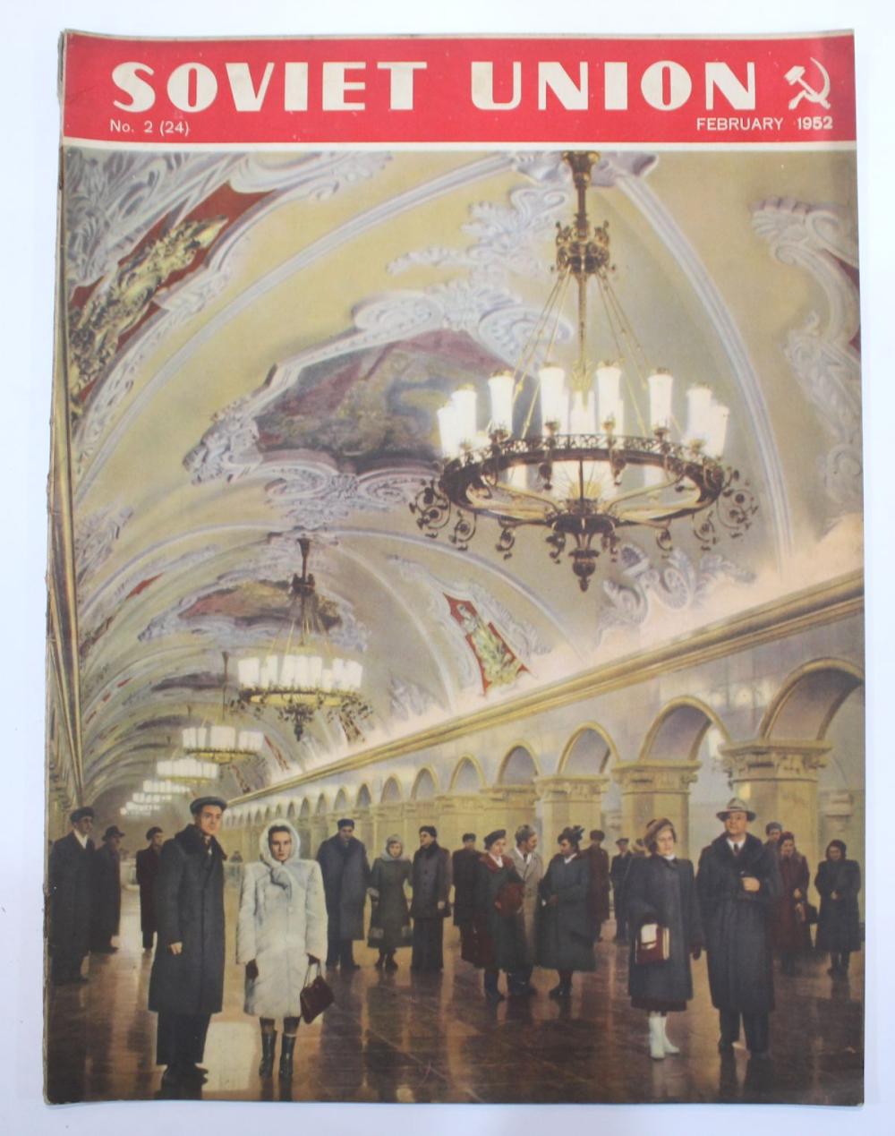 1952 Soviet Union Illustrated Monthly Magazine