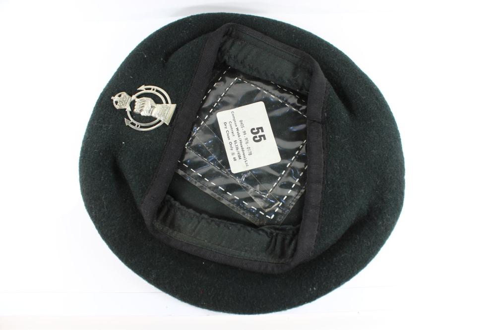 British R(oyal) A(armed) C(orps) Military Beret with Corps Badge