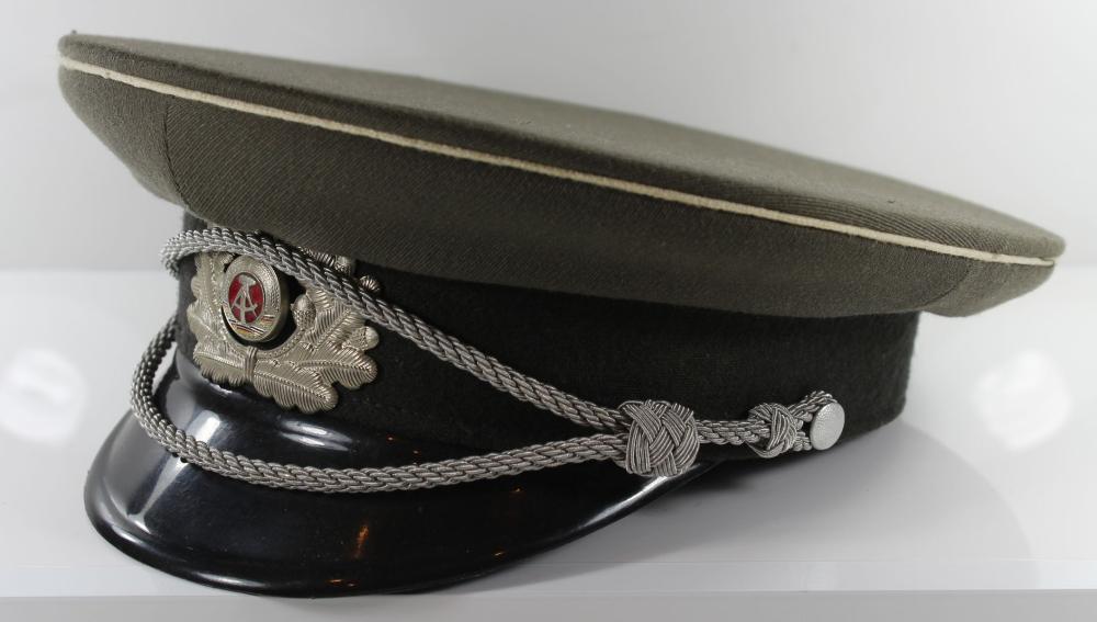 East German Army Officers' Peaked Cap, Extremely Fine condition