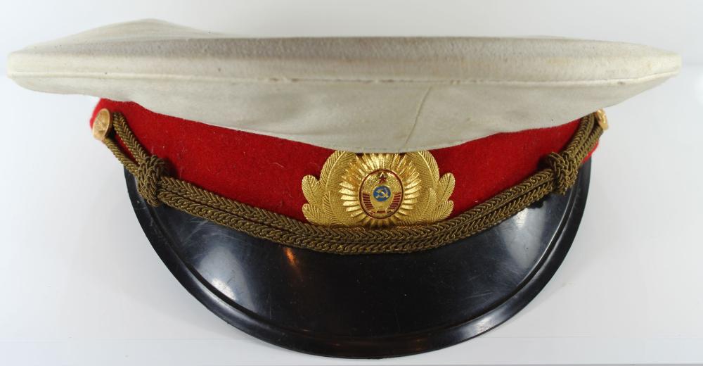 Soviet Police issue Officer's Parade Cap, Extremely Fine condition