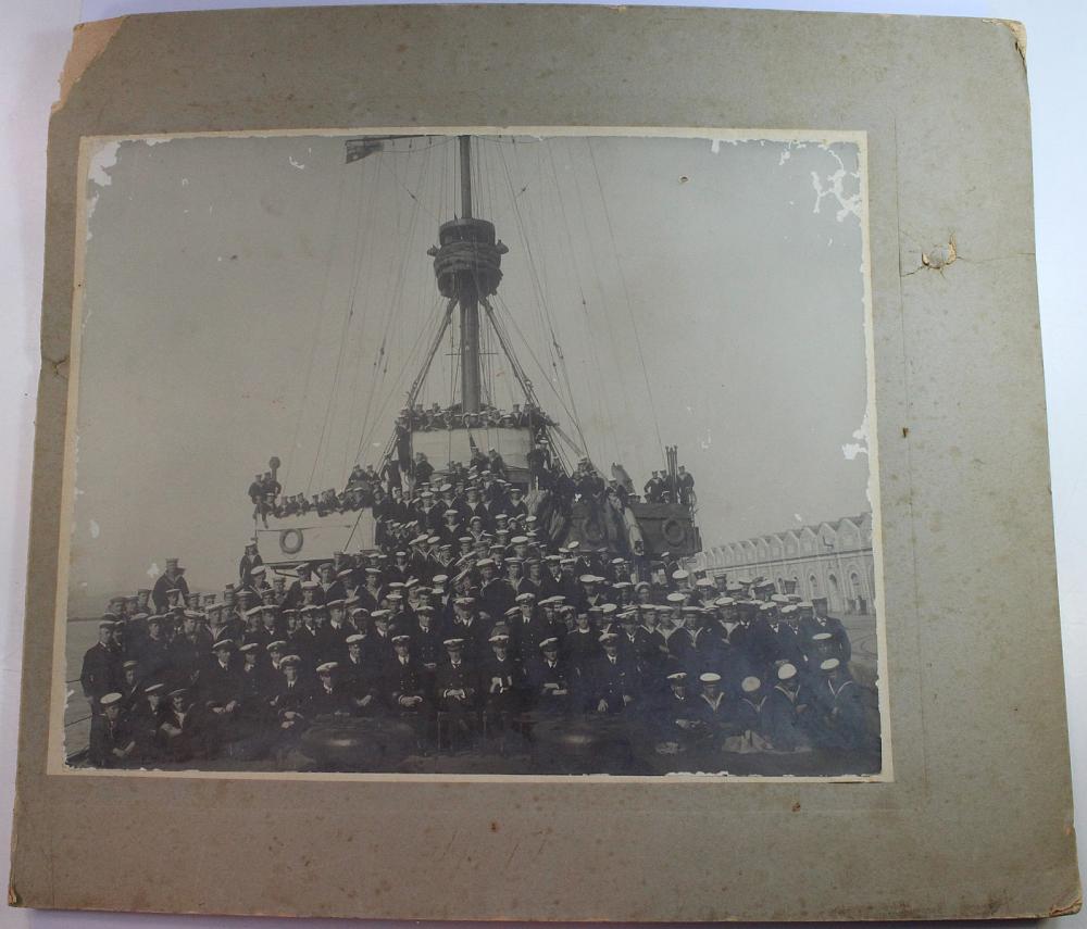 WWI Australia Contemporary WWI Photograph of Crew on the deck of the H.M.A.S. Sydney