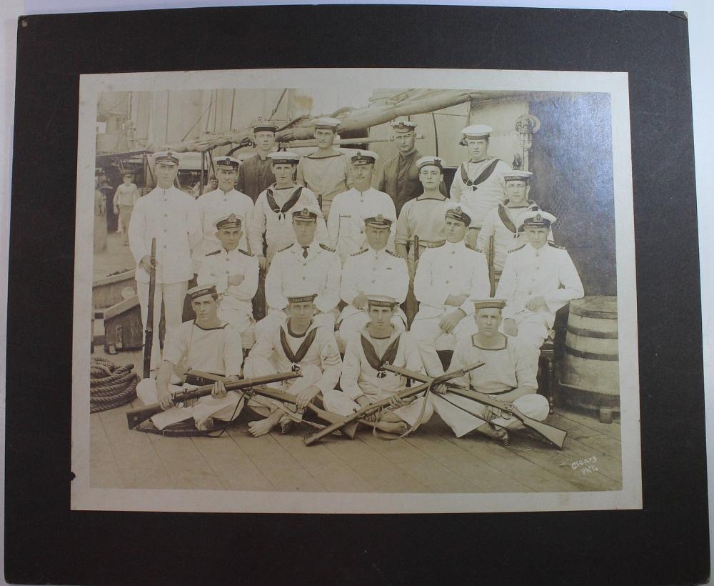 WWI Australia Contemporary WWI Photograph of Crew of the H.M.A.S. Sydney