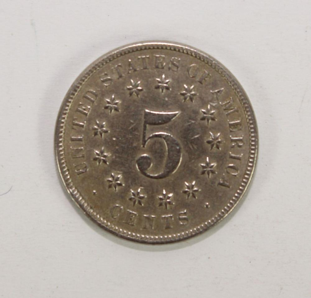 U.S.A. 1874 'Shield' Nickel... image