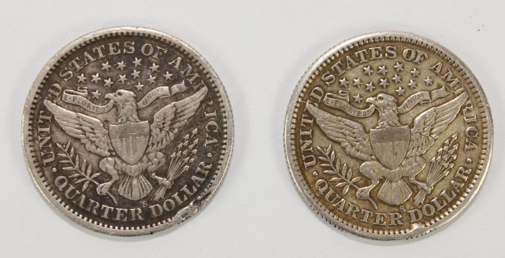 U.S.A. 1898 S & 1900 S 'Bar... image