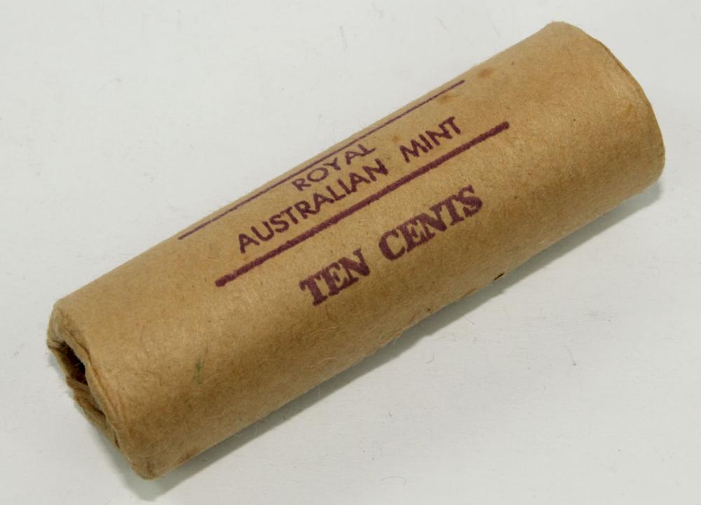 Australia 1982 10 Cent RAM Roll, Uncirculated (40 coins)