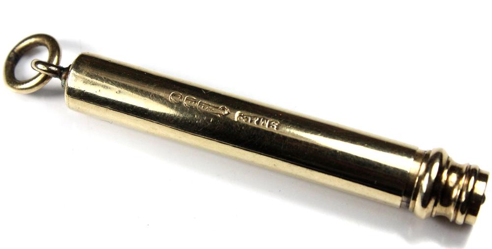 Vintage 9ct Gold Retractabl... image