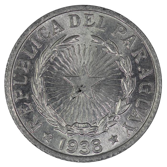 Paraguay 1938 2 Pesos, Bril... image