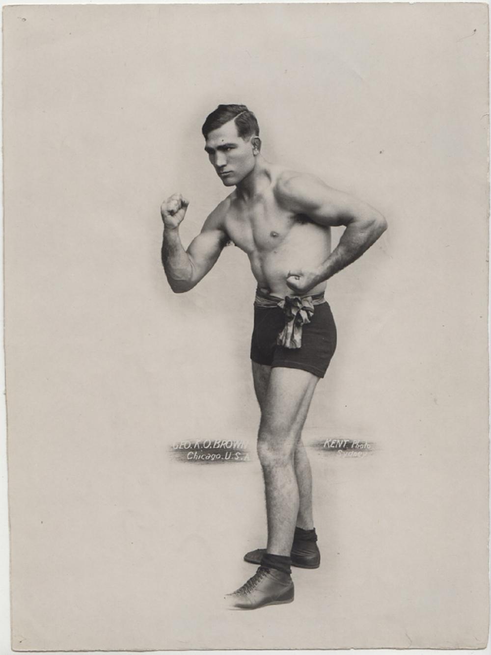 Boxing. 'George K.O. Brown'... image