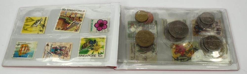 Singapore Coin & Stamp Coll... image