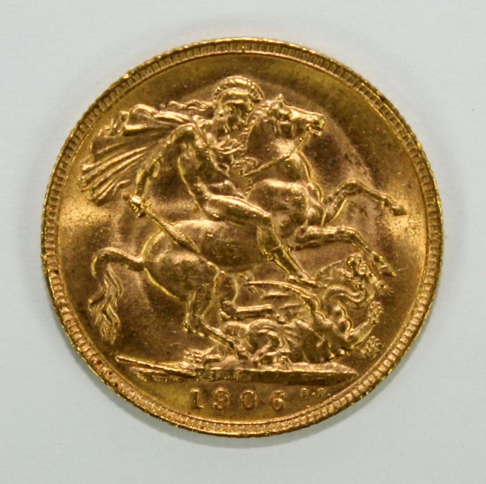 Australia 1906 P Sovereign,... image