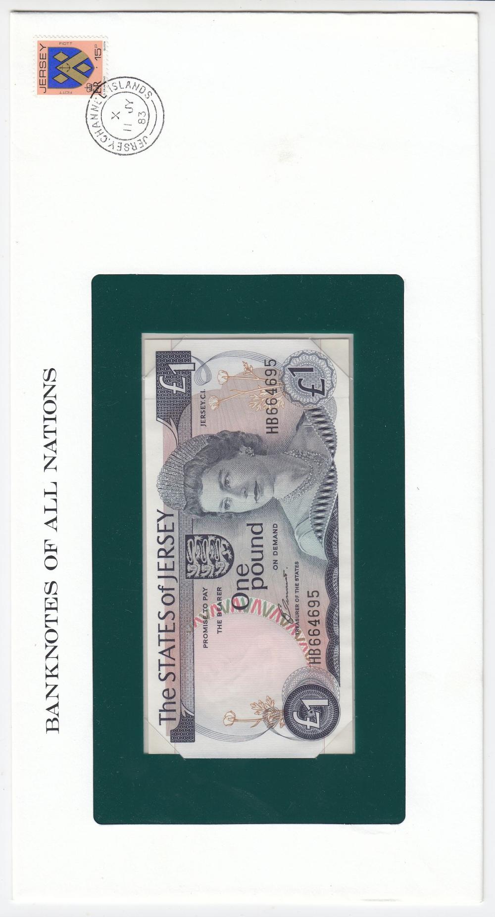 Jersey £1 (1972-83), Uncirc... image