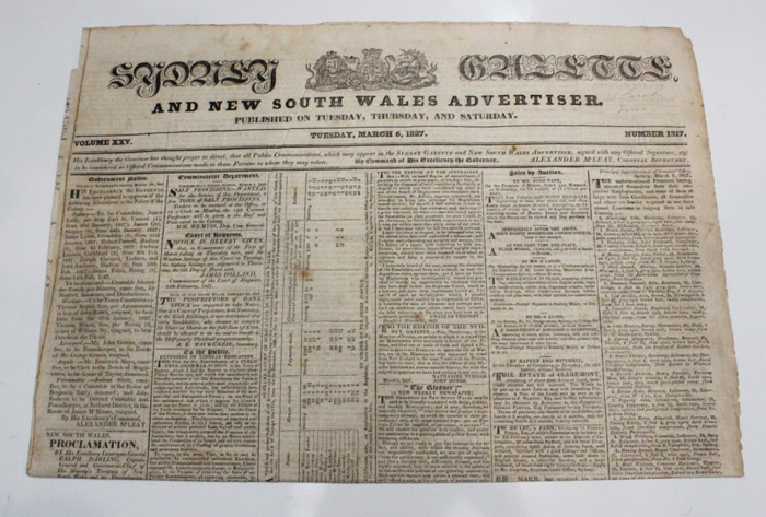 Australia. Sydney Gazette a... image