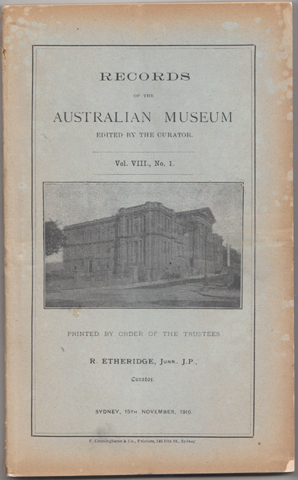 Australia. Records of the A... image
