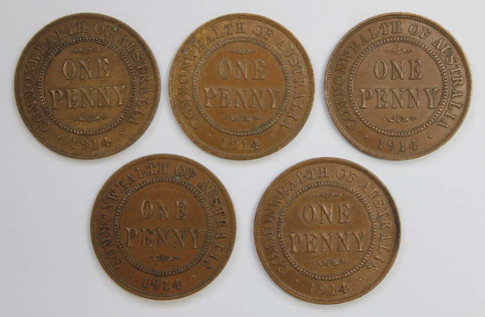 Australia 1914 Penny, Extre... image