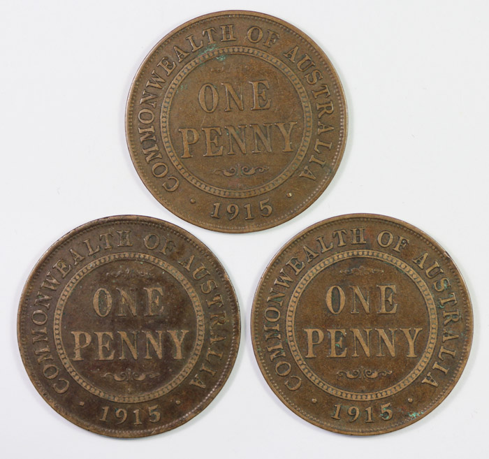 Australia 1915 H Penny, goo... image