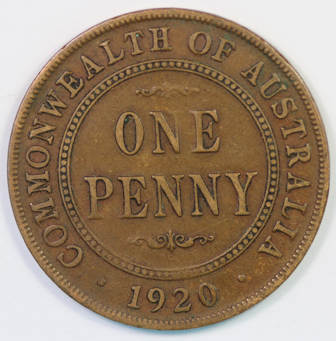 Australia 1920 .//. Penny (... image