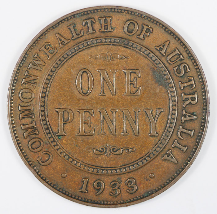 Australia 1933/2 'Overdate'... image