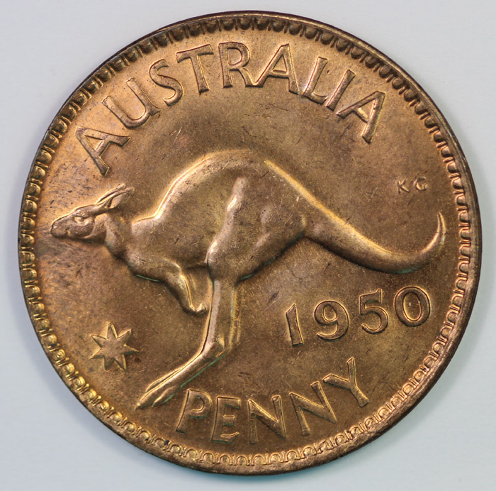 Australia 1950 (M) Penny, C... image